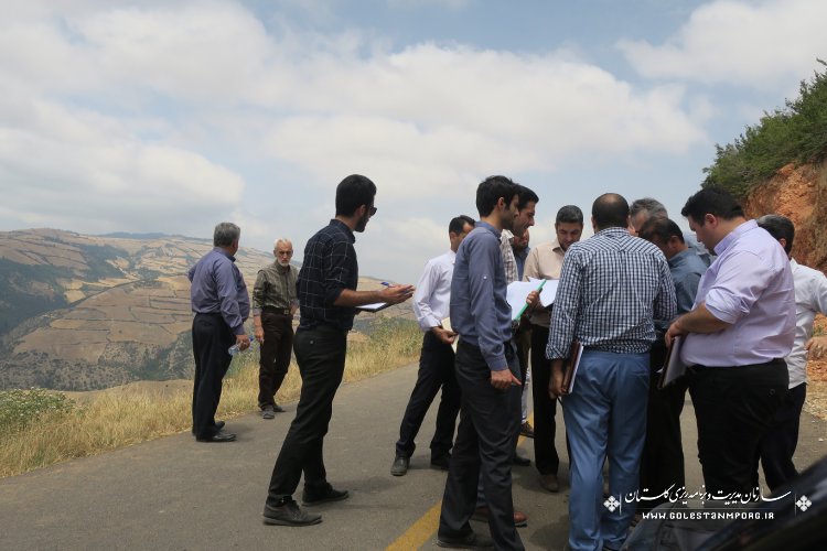بازدید از پروژه های تملک دارایی های سرمایه ای شهرستان مینودشت توسط گروه نظارت فنی سازمان مدیریت و برنامه ریزی استان گلستان