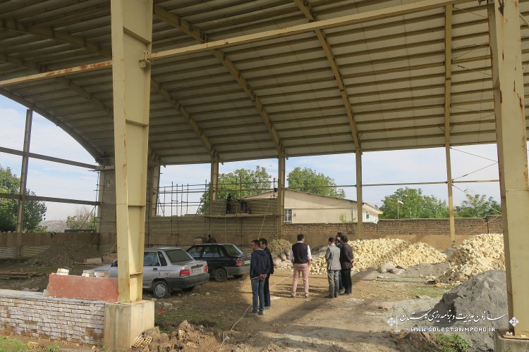 بازدید کارگروه نظارت از پروژه های عمرانی شهرستان گرگان