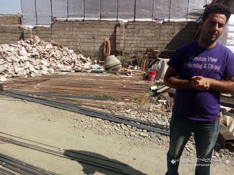 بازدید از کارگاههای تولیدی بلوک و تیرچه بتنی در استان