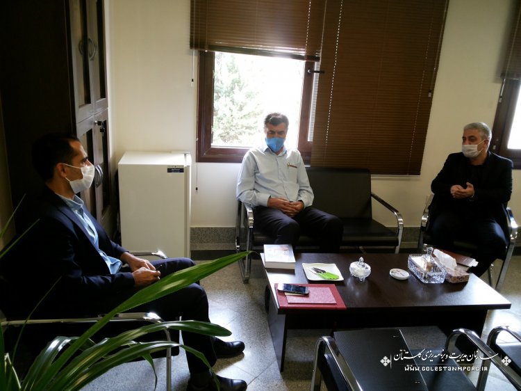 نشست با اعضای هیات رئیسه انجمن صنفی پیمانکاران عمرانی استان