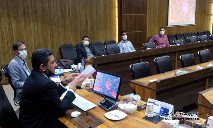 سومین جلسه ظرفیت سنجی واحدهای تولید کننده آسفالت در استان گلستان