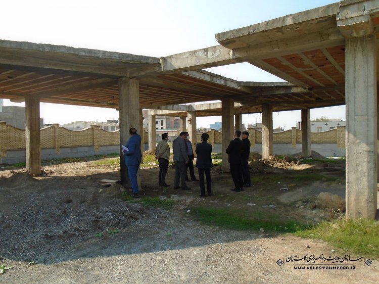 بازدید از برخی پروژه های عمرانی شهرستان آزادشهر با همراهی کمیته نظارت شهرستان