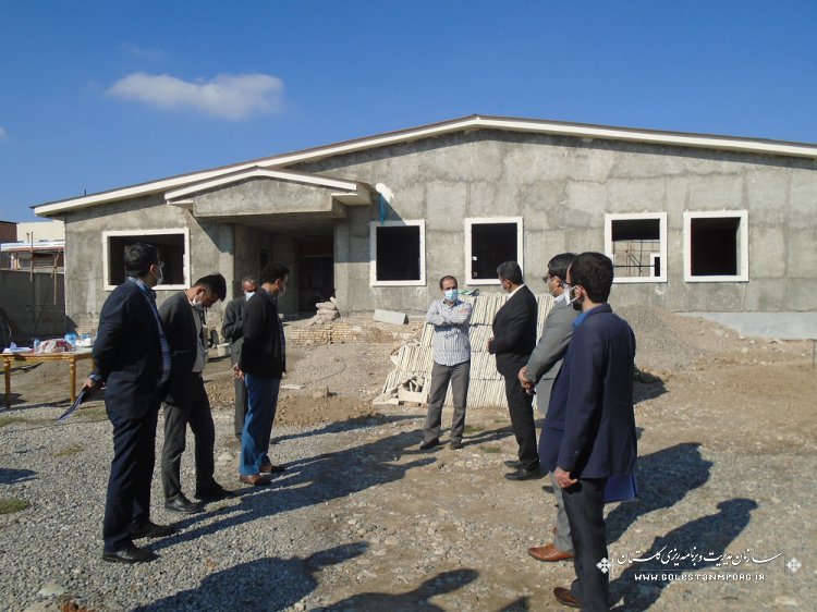 بازدید از برخی پروژه های عمرانی شهرستان کردکوی با همراهی کمیته نظارت شهرستان