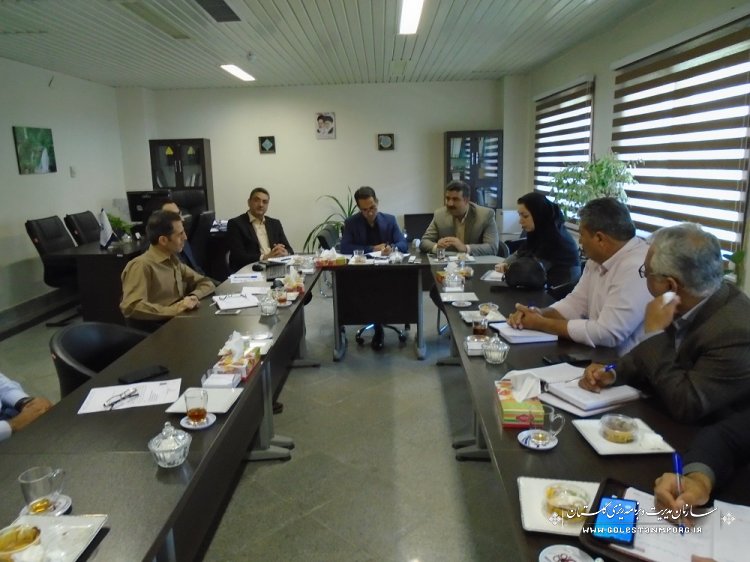 سومین نشست برنامه ریزی و نظام مند کردن تقاضاها در کارگروه زیربنایی استان