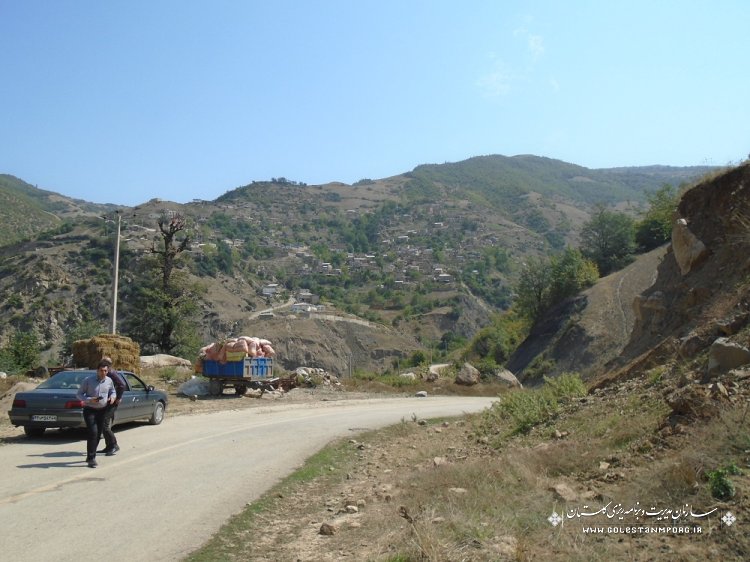 بازدید از پروژه های دارای بافت با ارزش روستایی در شهرستان رامیان