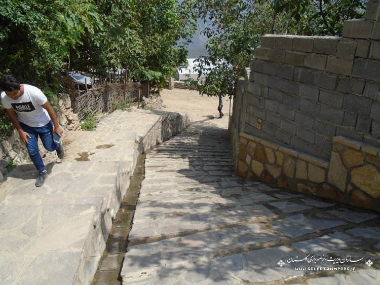 بازدید از پروژه های دارای بافت با ارزش روستایی در شهرستان رامیان