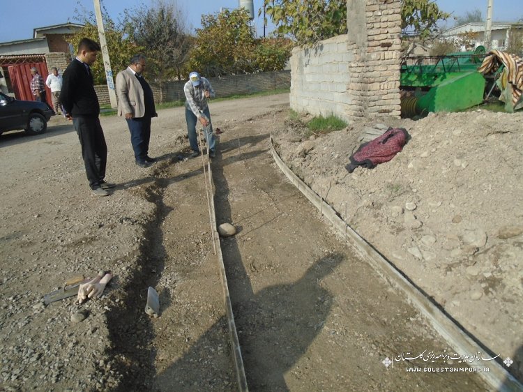 بازدید از پروژه های شهرستان های ترکمن و گمیشان