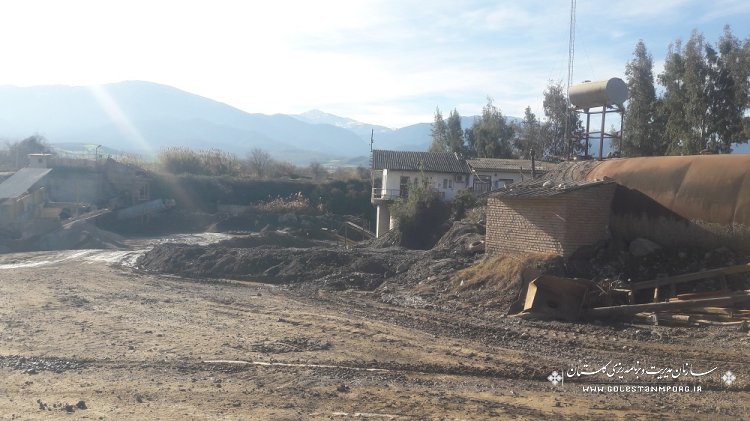 بازدید از واحدهای تولید مصالح شن و ماسه در شهرستان های گرگان و علی آباد
