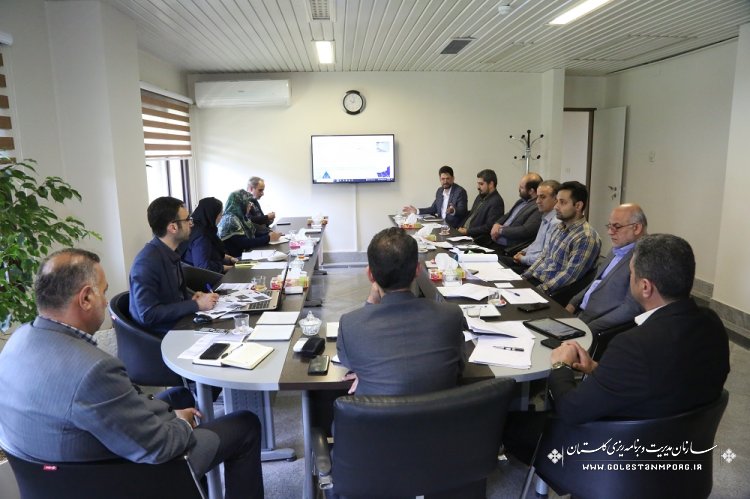 نشست بررسی پروژه های اولویت دار سازمان جهاد کشاورزی استان
